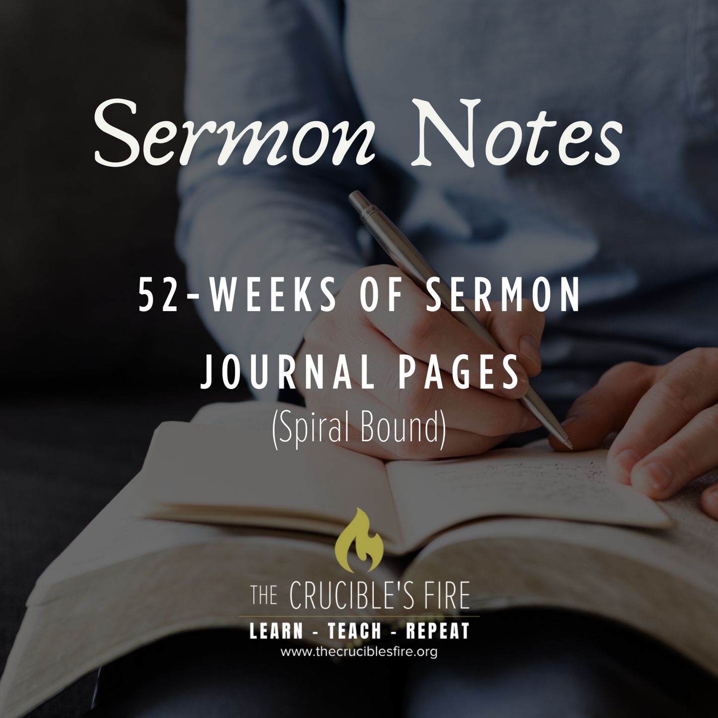 Sermon Notes Journal - Spiral